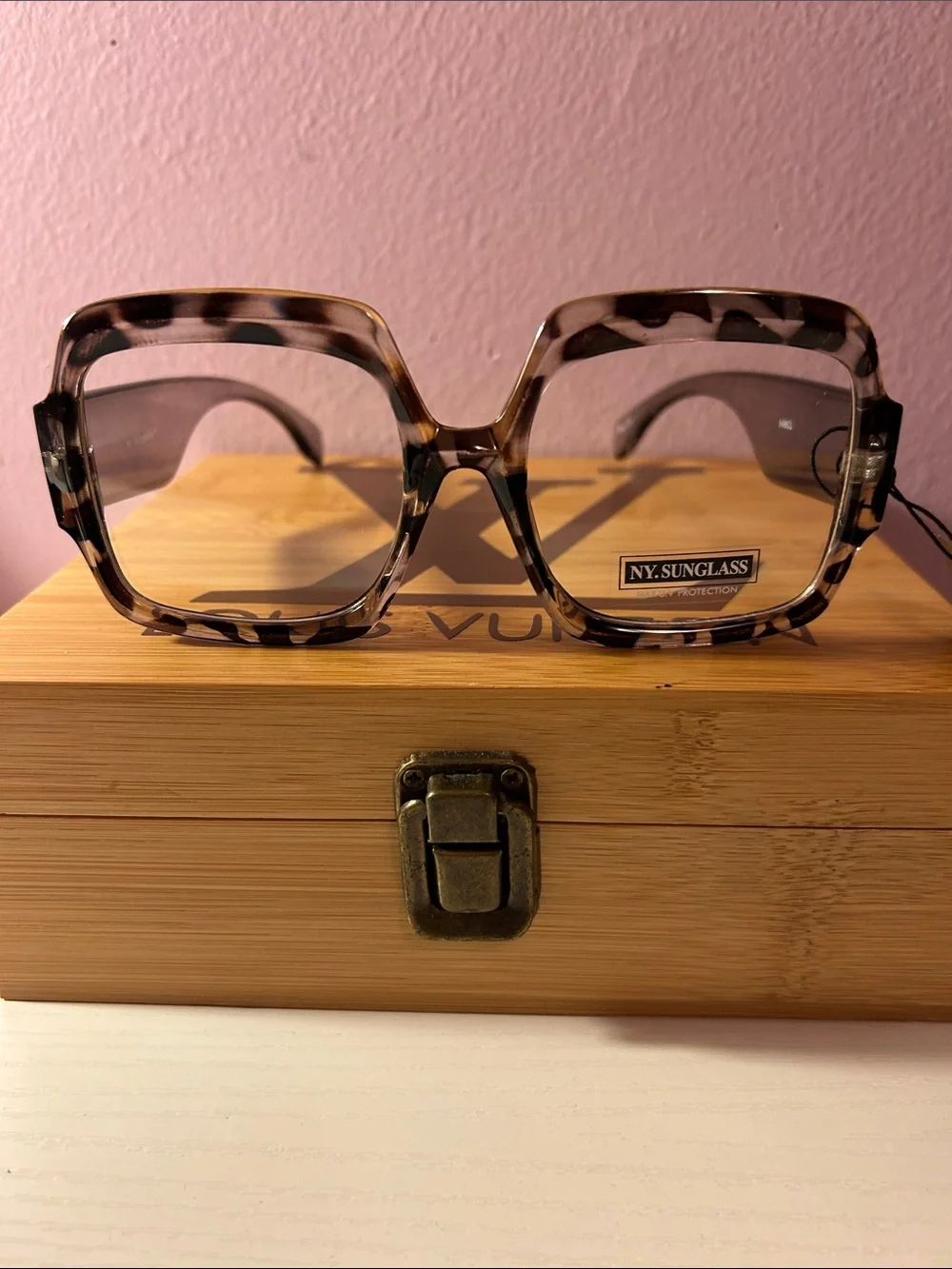Brown Tortoiseshell Square Eyeglasses